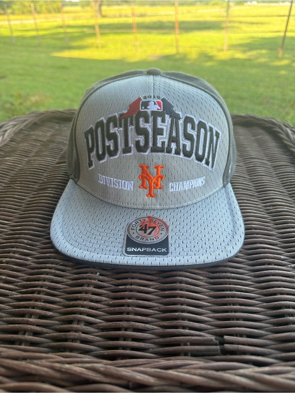 New York Mets 2015 MLB Postseason Snapback Hat by '47 Brand